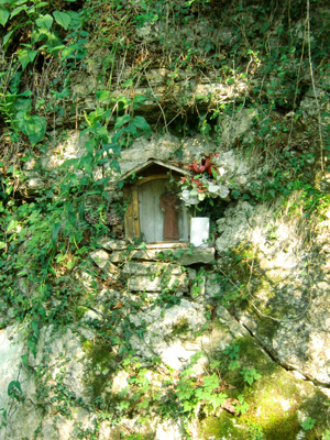 Capitello sulla strada per il Pizoc